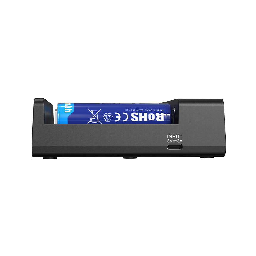 XTAR MC6C 6-Slot Smart Li-ion Battery Charger With LCD Screen