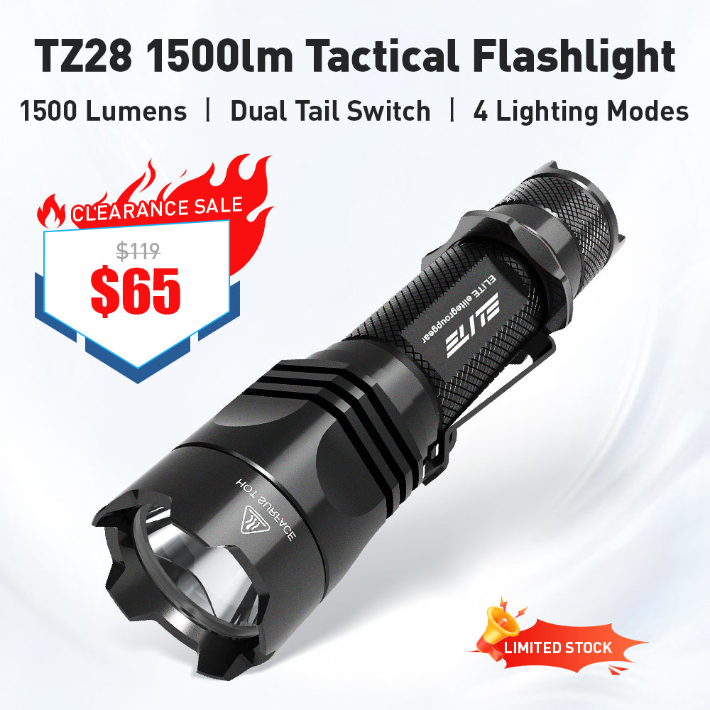 TZ28 1500lm Tactical Flashlight