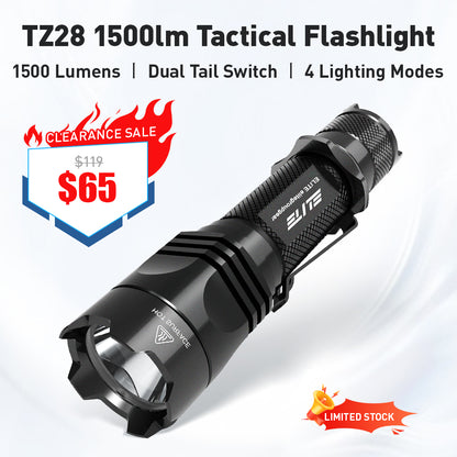 TZ28 1500lm Tactical Flashlight