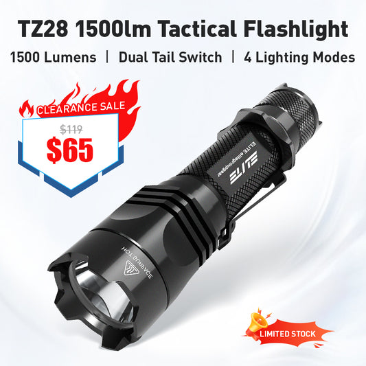 TZ28 1500lm Tactical Flashlight