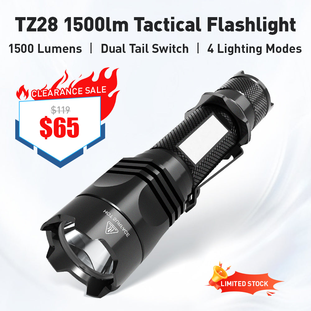 TZ28 1500lm Tactical Flashlight