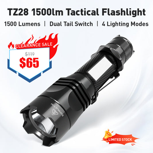 TZ28 1500lm Tactical Flashlight