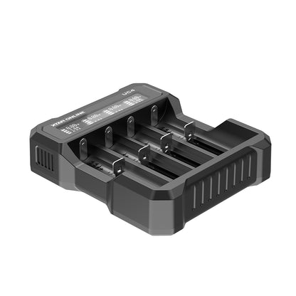 XTAR UC4 4-Bay 3.6V/3.7V Li-ion Battery Charger for 10440, 14500, 16340, 18650, 21700 battery