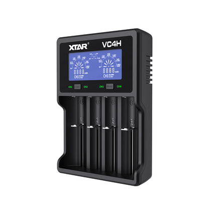 XTAR VC4H Charger -Manually select 2A/1A/0.5A