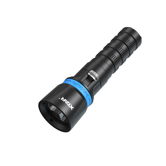 XTAR DS1 Scuba Dive Light,1000 Lumens Powerful Spearfishing Torch,Magnetic Slide Switch, for Underwater 100 Meters Night Diving Spearfishing Hole Hunting Lobstering