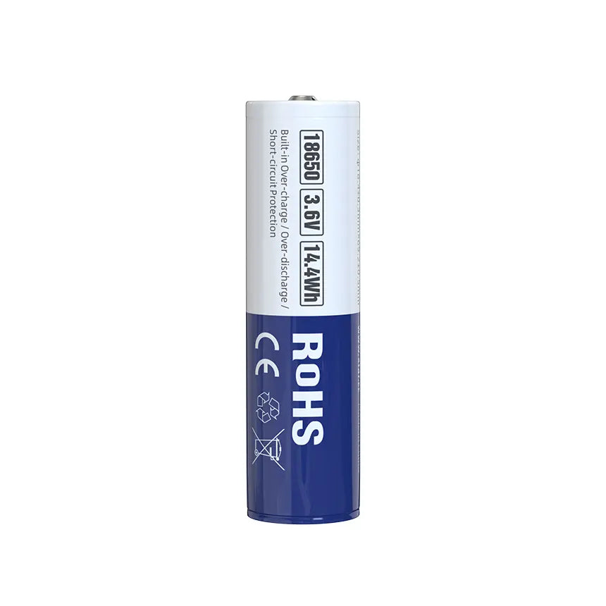XTAR High Capacity 3.6V 18650 4000mAh 10A Protected Lithium ion Battery