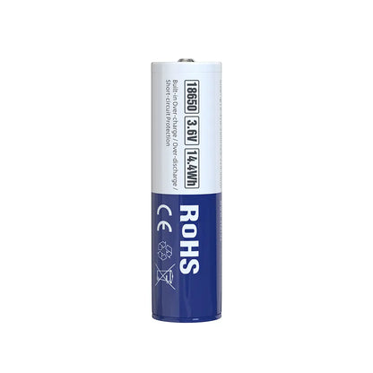 XTAR High Capacity 3.6V 18650 4000mAh 10A Protected Lithium ion Battery