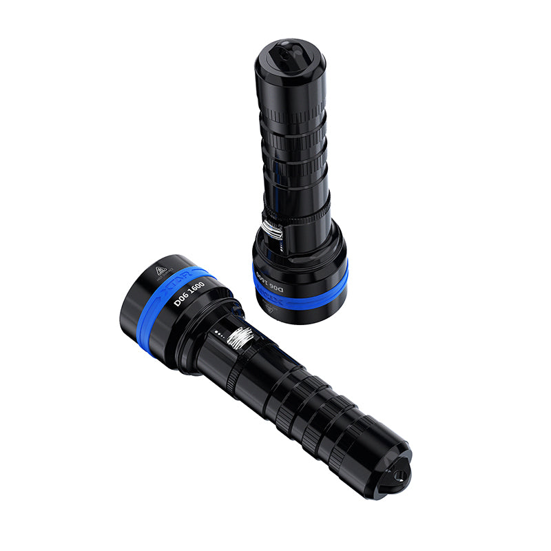 XTAR D06 1600 best led diving flashlight for scuba dive – XTAR
