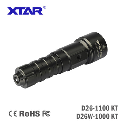 XTAR WHALE D26 1100lm Cold Light Diving Flashlight