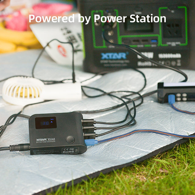XTAR EU4S 45W 4-USB Charging Station