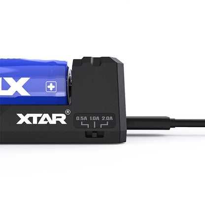 XTAR FC2 USB-C Basic 2-bay 3.6/3.7V Lithium and 1.2V Ni-MH/Ni-CD Battery Charger
