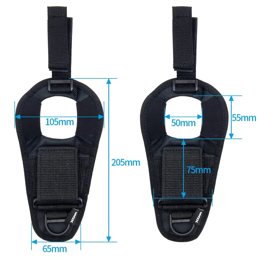 Universal Adjustable Wrist Strap for scuba diving lights