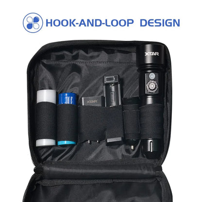 Multi-purpose flashlight organizer/tool bag