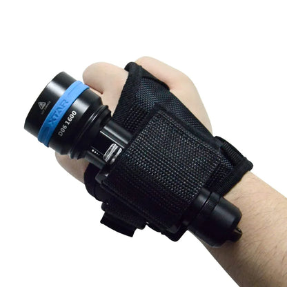 Universal Adjustable Wrist Strap for scuba diving lights